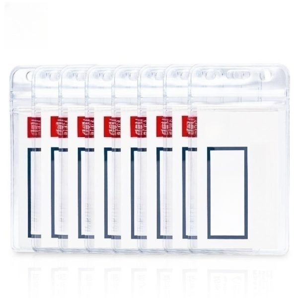 Multi-Size Vertical Clear PVC Soft Card Holder