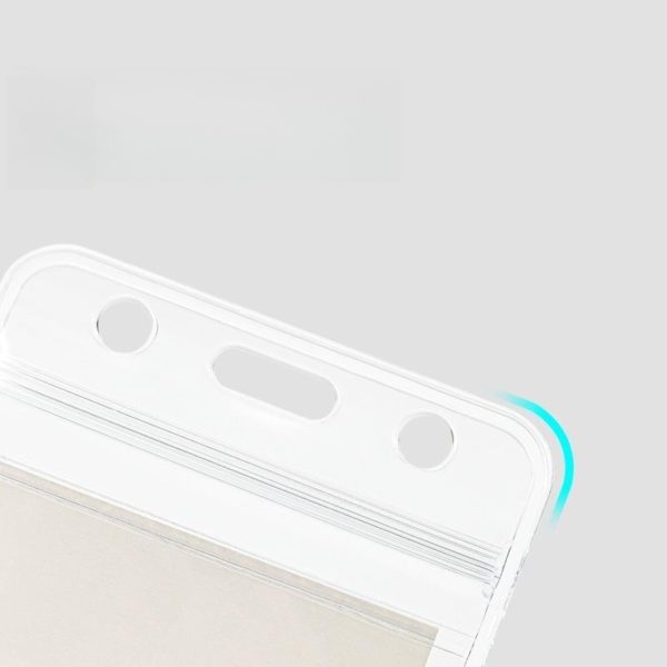 Multi-Size Vertical Clear PVC Soft Card Holder