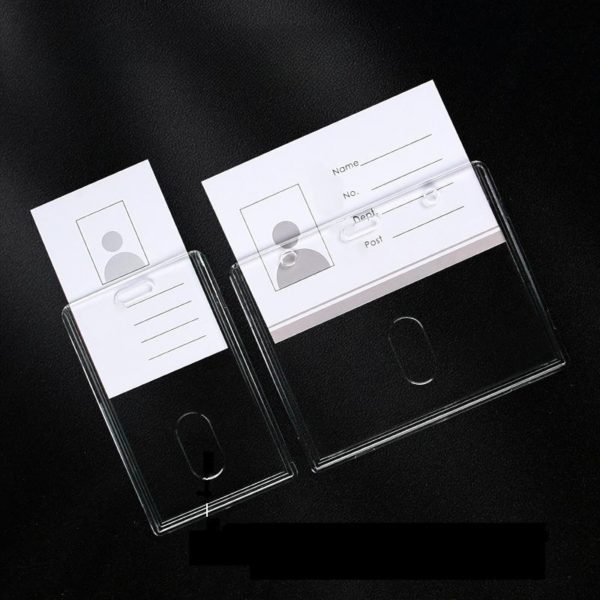 Multi-Size Clear Acrylic Card Holder for Business&School