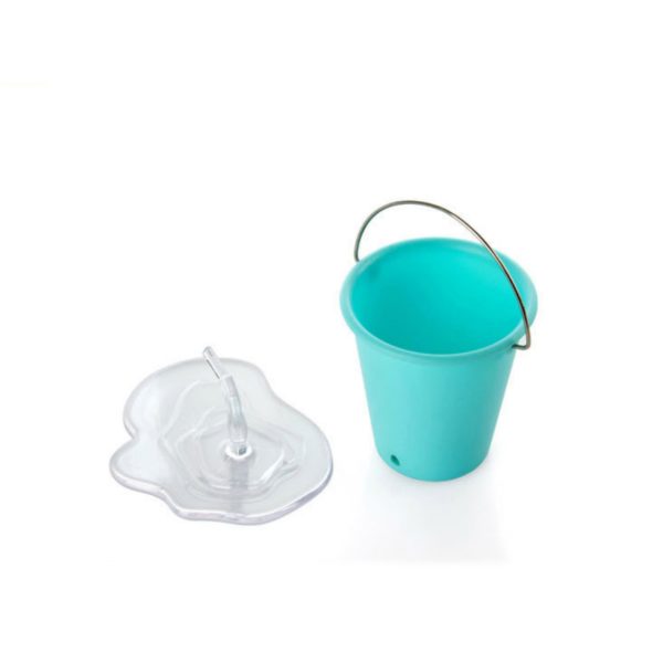 Creative Bucket Shaped PVC Pen Holder