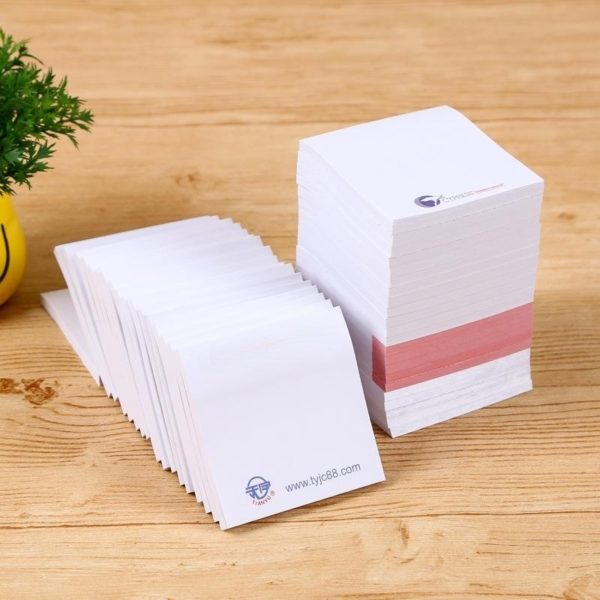 White Sticky Notes Customizable 3.1x3.1 inches 50 Sheets