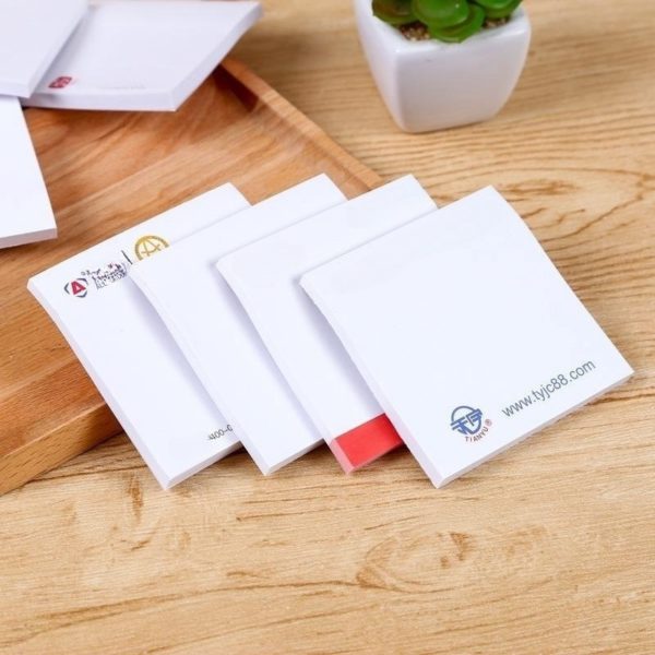 White Sticky Notes Customizable 3.1x3.1 inches 50 Sheets