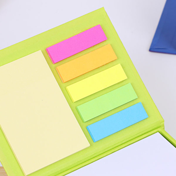 Multi-Color Memo Box with Sticky Notes - Image 3