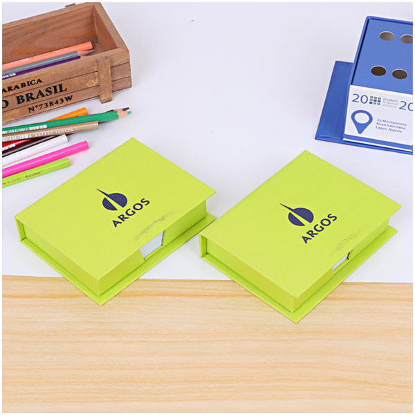 Multi-Color Memo Box with Sticky Notes - Image 4