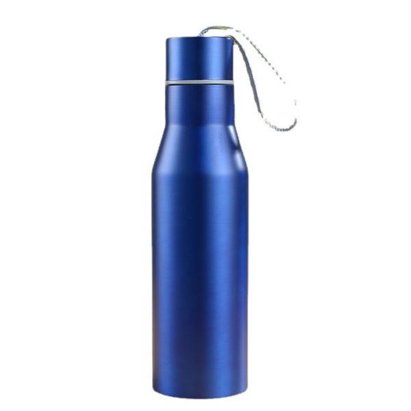 Multicolor 304 Stainless Steel Vacuum Water Bottle 17oz with Lanyard