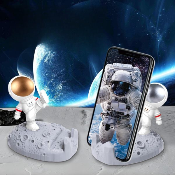 Cute and Creative Astronaut Model Mobile Phone Holder