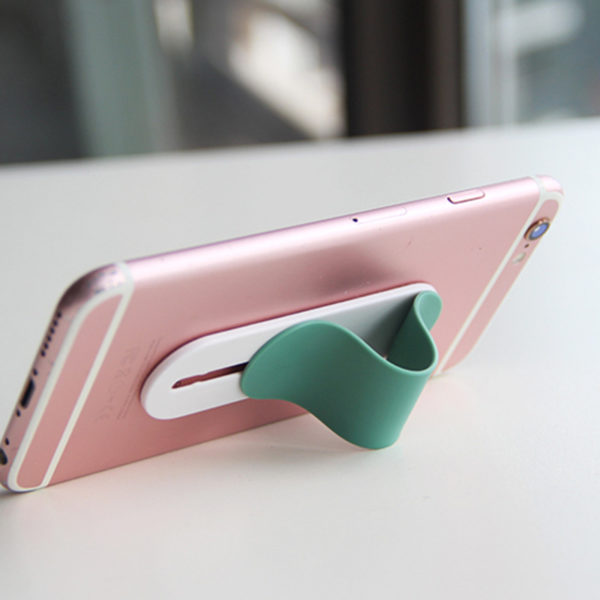 Multicolor Oval Push-Pull Mobile Phone Holder