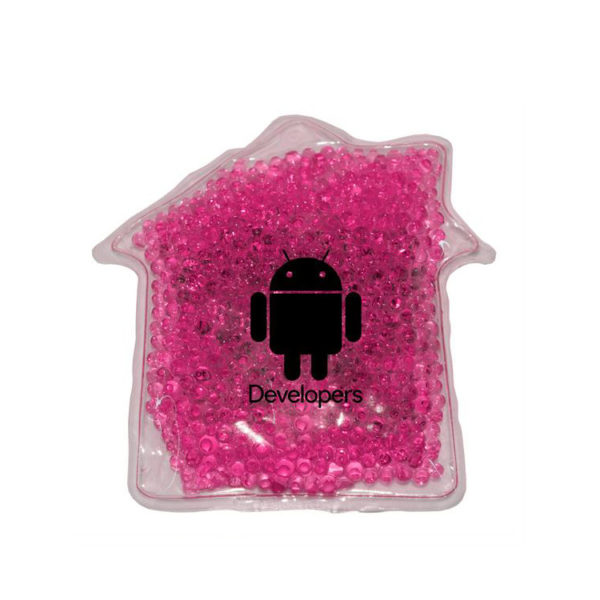 Multicolor Creative House Shaped Gel Beads Hot/Cold Packs