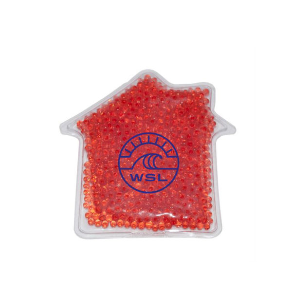 Multicolor Creative House Shaped Gel Beads Hot/Cold Packs