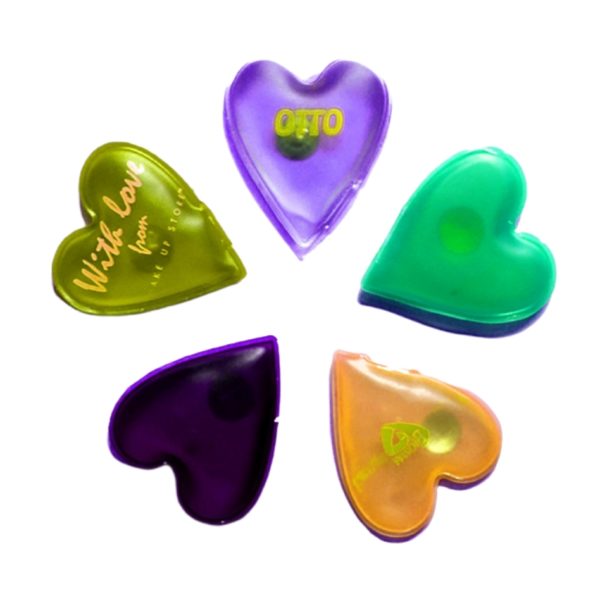 Multicolor Heart Shaped Gel Hot/Cold Packs