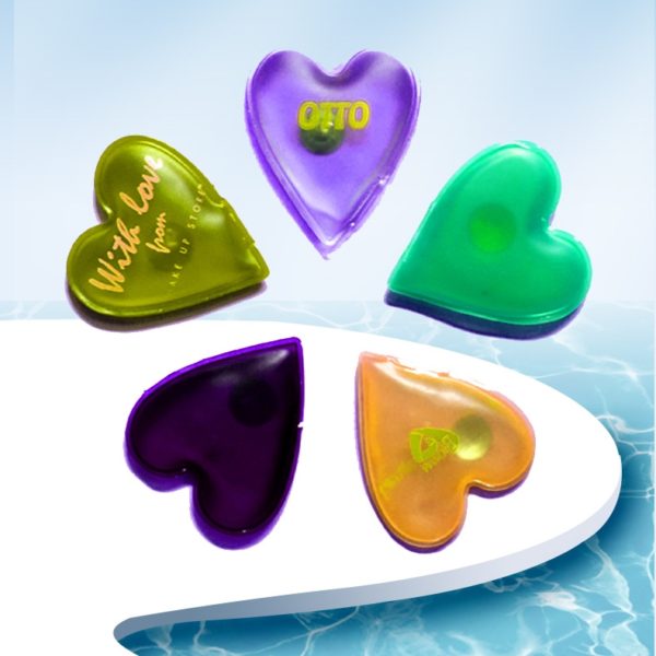 Multicolor Heart Shaped Gel Hot/Cold Packs