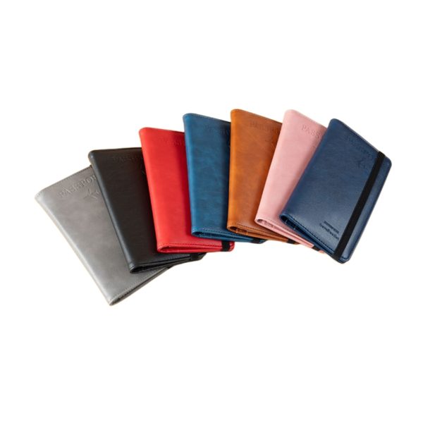 Multicolor Large Capacity Waterproof ID and Passport Holder Wallet