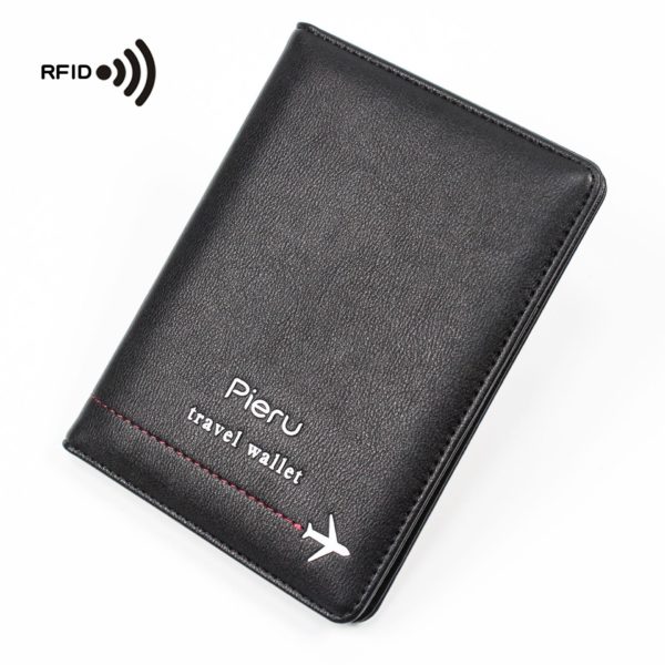 Multicolor PU Travel Waterproof FRID ID and Passport Holder Wallet