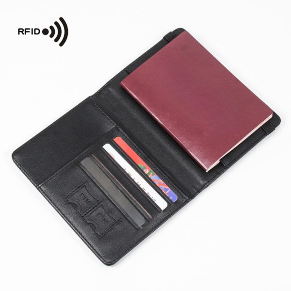 Multicolor PU Travel Waterproof FRID ID and Passport Holder Wallet