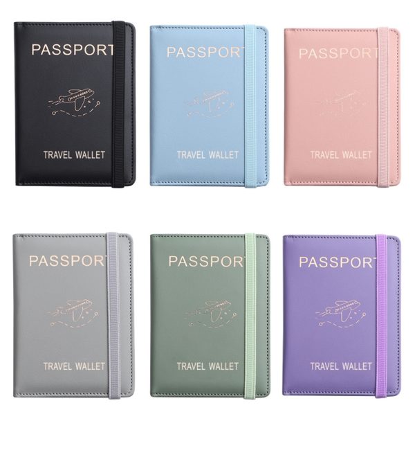 Multicolor Popular Travel Waterproof FRID ID and Passport Holder Wallet