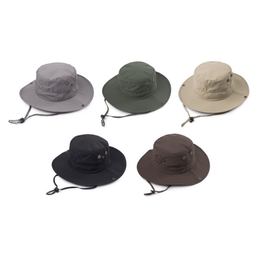 Multi-color Foldable and Breathable Outdoor Quick-Drying Fisherman Hat