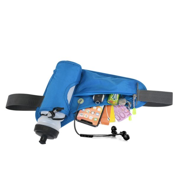 Multicolor Outdoor Fanny Bag Belt Pack with Bottle Holder