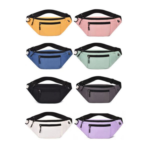 Multicolor Simple Waterproof Outdoor Fanny Bag Belt Pack