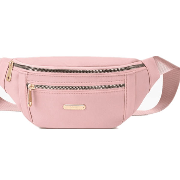 Multicolor Durable Metal Zipper Fanny Bag Belt Pack