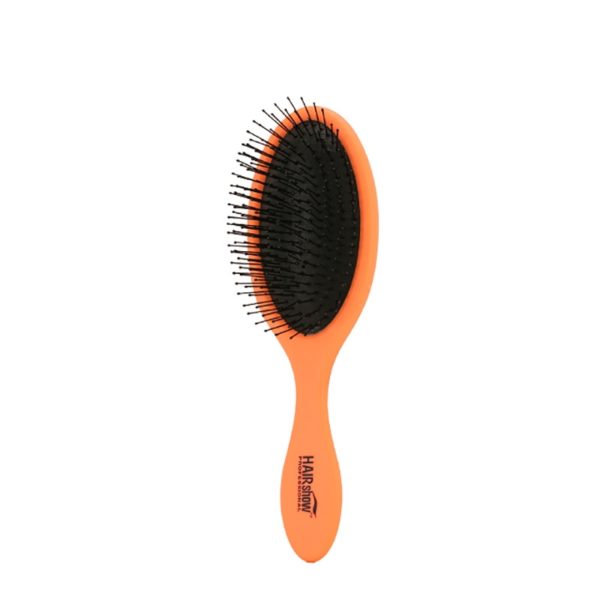 Multicolor Oval ABS Paddle Brush Airbag Massage Comb