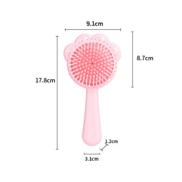 Multicolor Creative Claw-Shaped ABS Paddle Brush Airbag Massage Comb