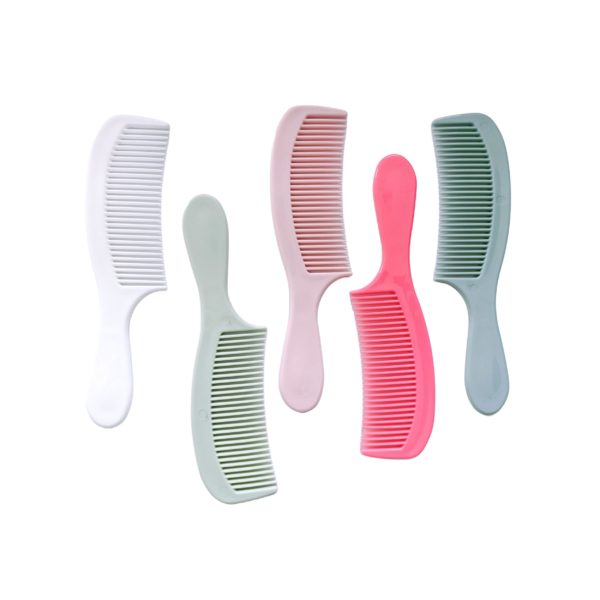 Multicolor Simple Portable Comb 2.7x1.6 inches