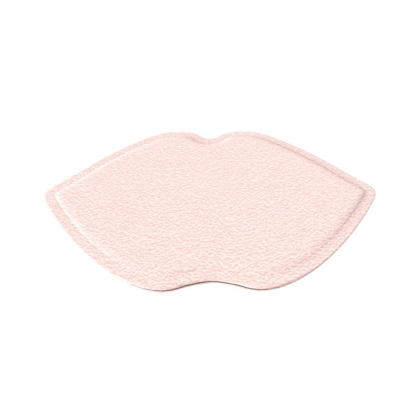 Lip Shape Mini Mirror With PU Leather Cover