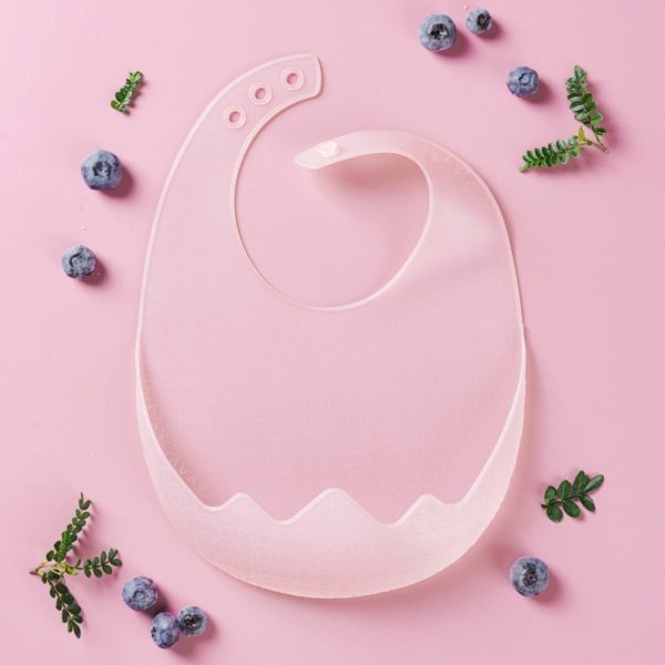 Mutiple Color Waterproof Silicone Baby Bibs