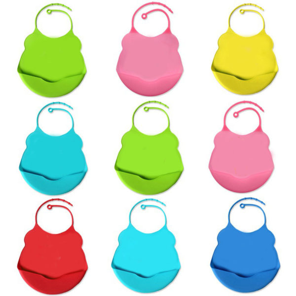 Silicone Kids Eating Bib