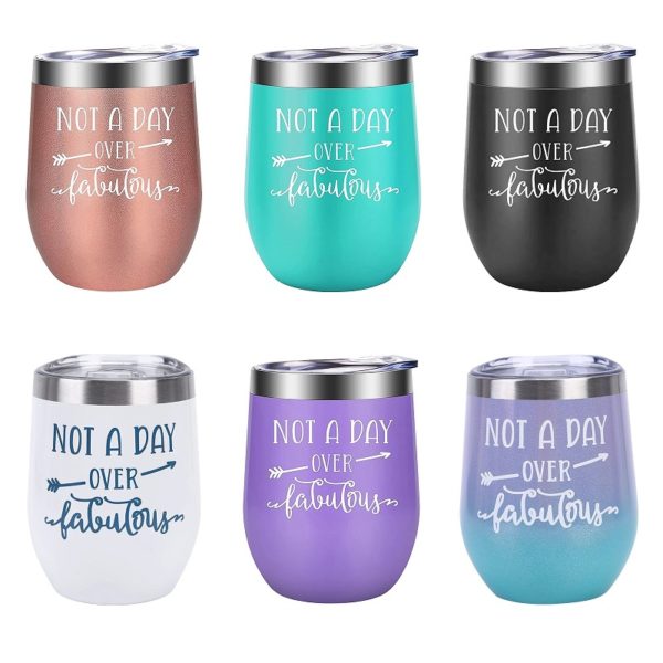 Eggshell Stainless Steel Insulated Mug 12OZ