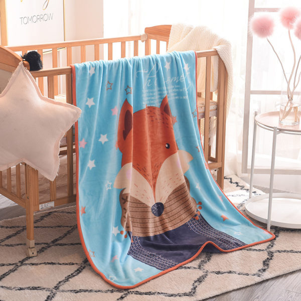 Customizable Children's Cartoon Blanket