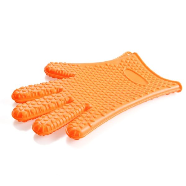 One pcs Silicone Heat Resistant Cooking Gloves