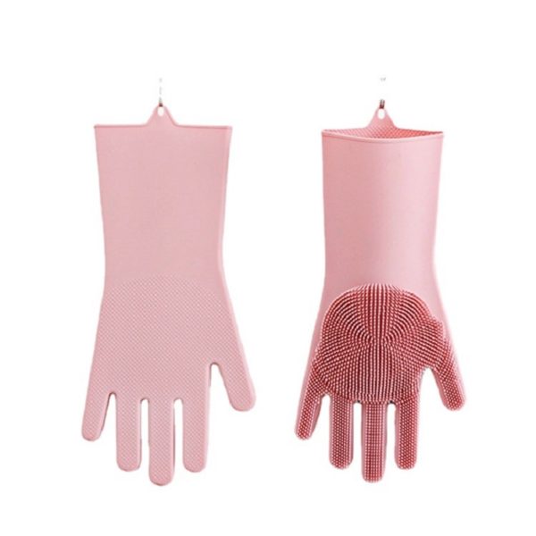 Coustom Silicone Scrubbing Gloves