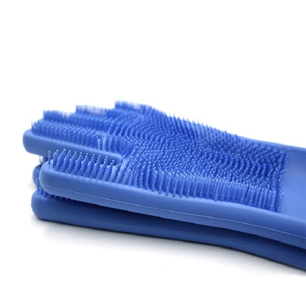 Coustom Silicone Scrubbing Gloves