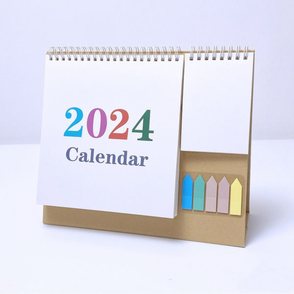 Calendar With Memo Pad