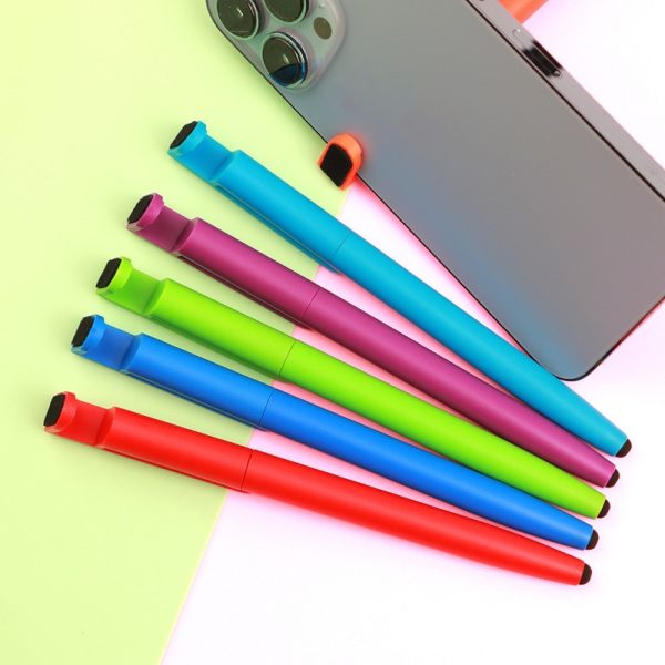 Stylus Twist Pen With Cell Phone Holder