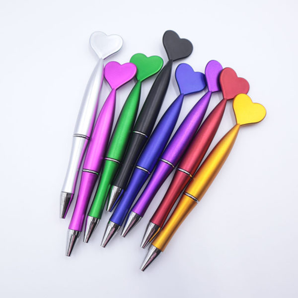 Heart Shape Twist Ballpoint Pen