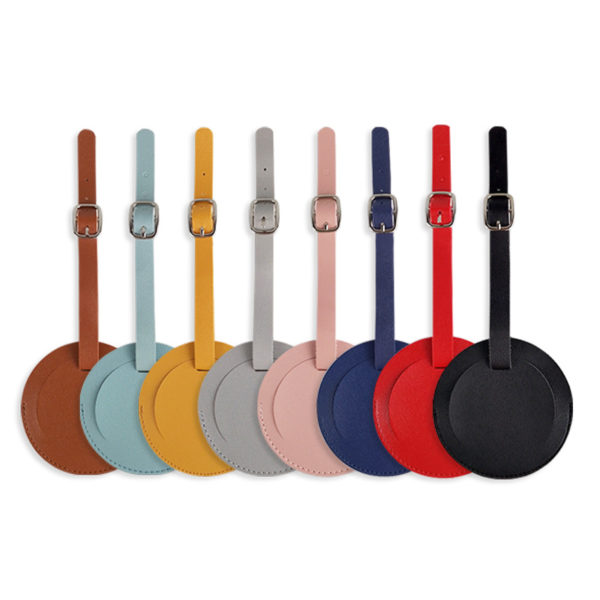 Round Luggage Tag