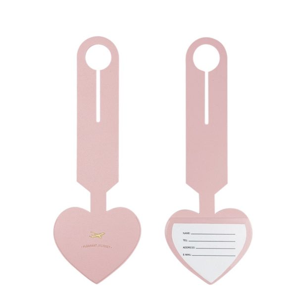 Love Leather Luggage Tag