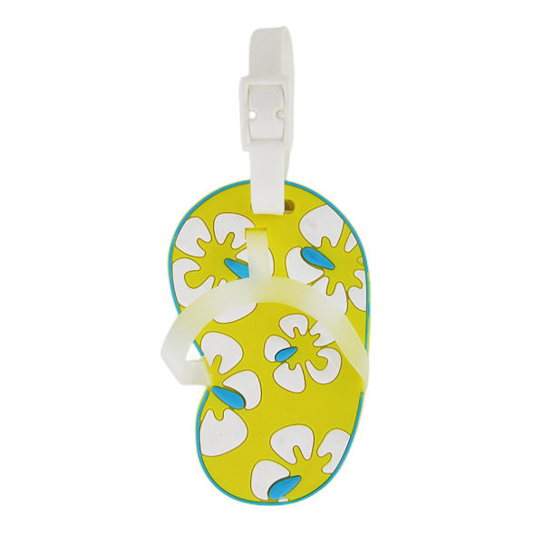 PVC Soft Rubber Full Color Custom Shaped Bag Tag