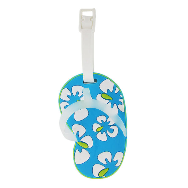 PVC Soft Rubber Full Color Custom Shaped Bag Tag