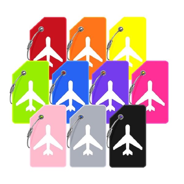 Colorful Silicone Anti-Lost Luggage Tag-Customizable