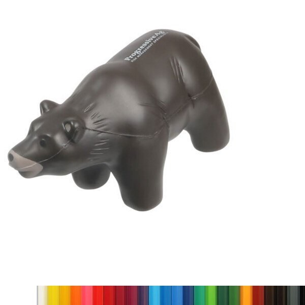 PU Grizzly Bear Stress Reliever