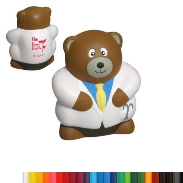 PU Physician Bear Stress Reliever