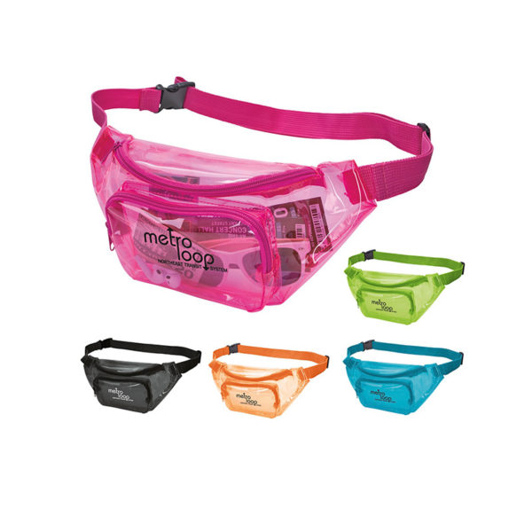 Clear PVC Waterproof Waist Bag