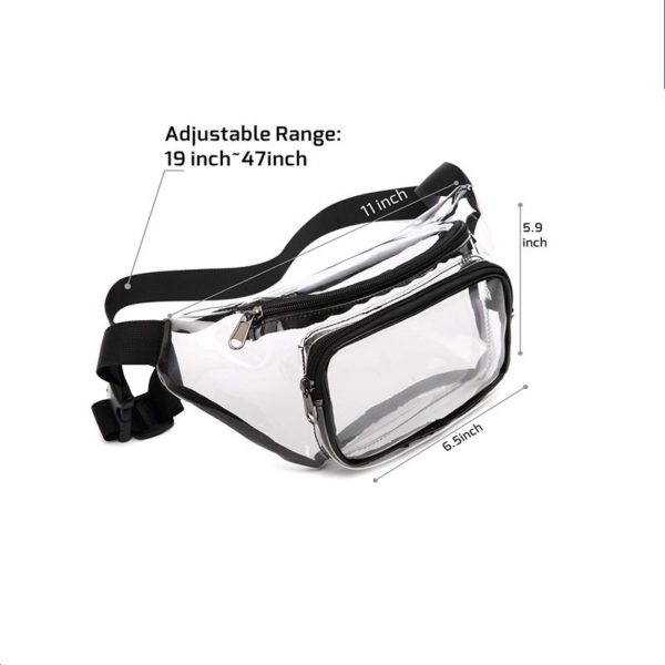 Clear PVC Waterproof Waist Bag