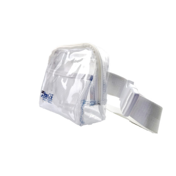 PVC Waterproof Transparent Square Zipper Travel Pack