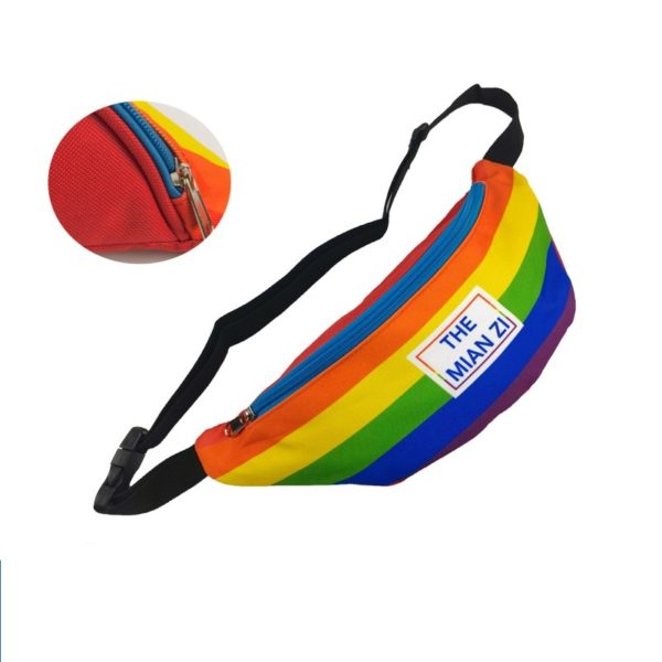 Outdoor Sports Rainbow Waist Pack