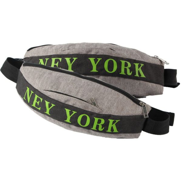 Slim Running Canvas Belt Waist Pack