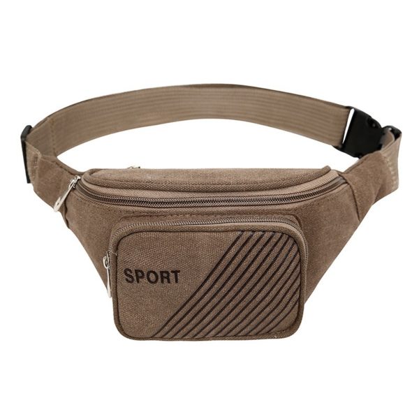 Sports Travel Canvas Waist Bag